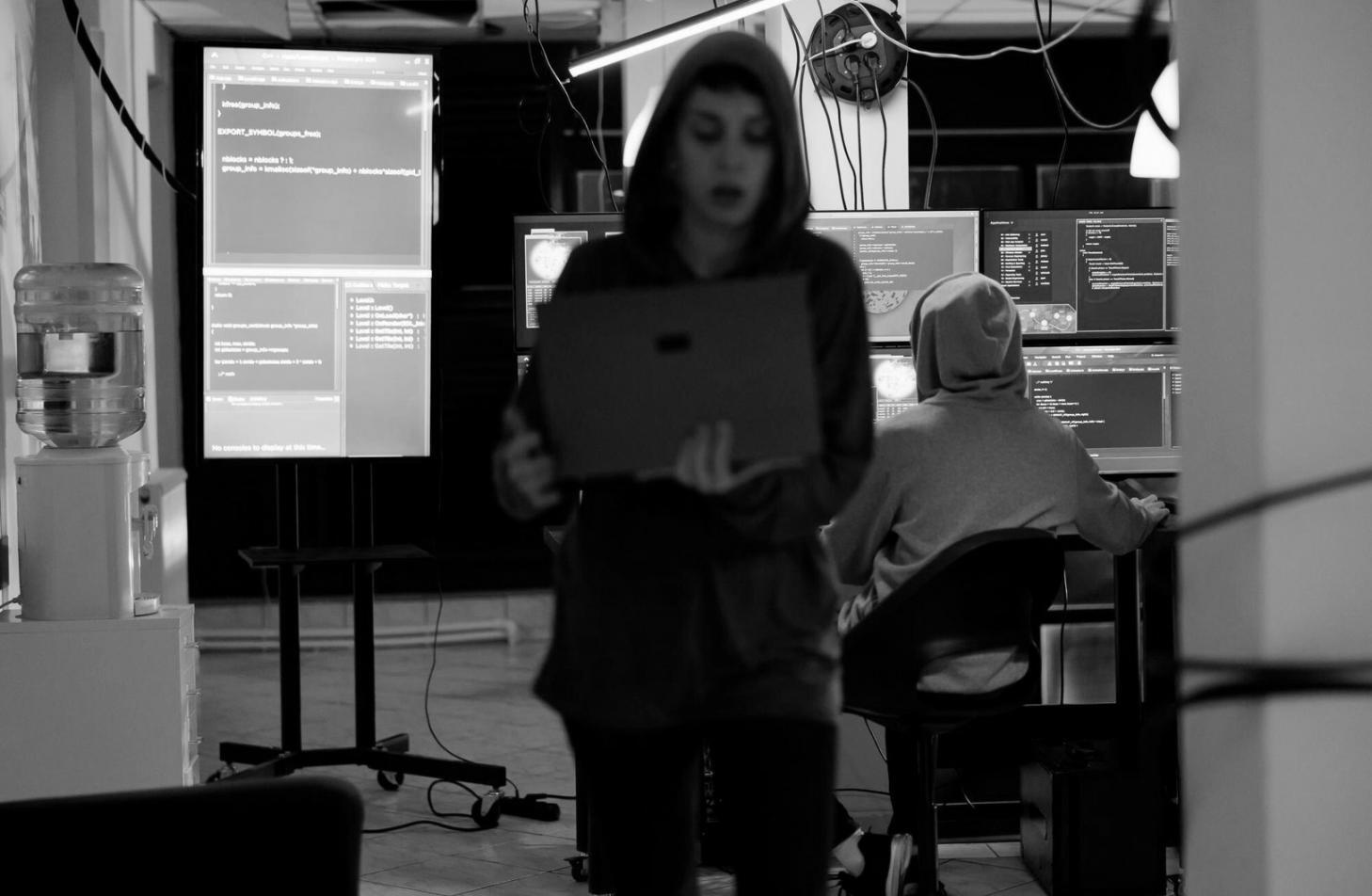 Analytics and data dashboard interface showing business metrics