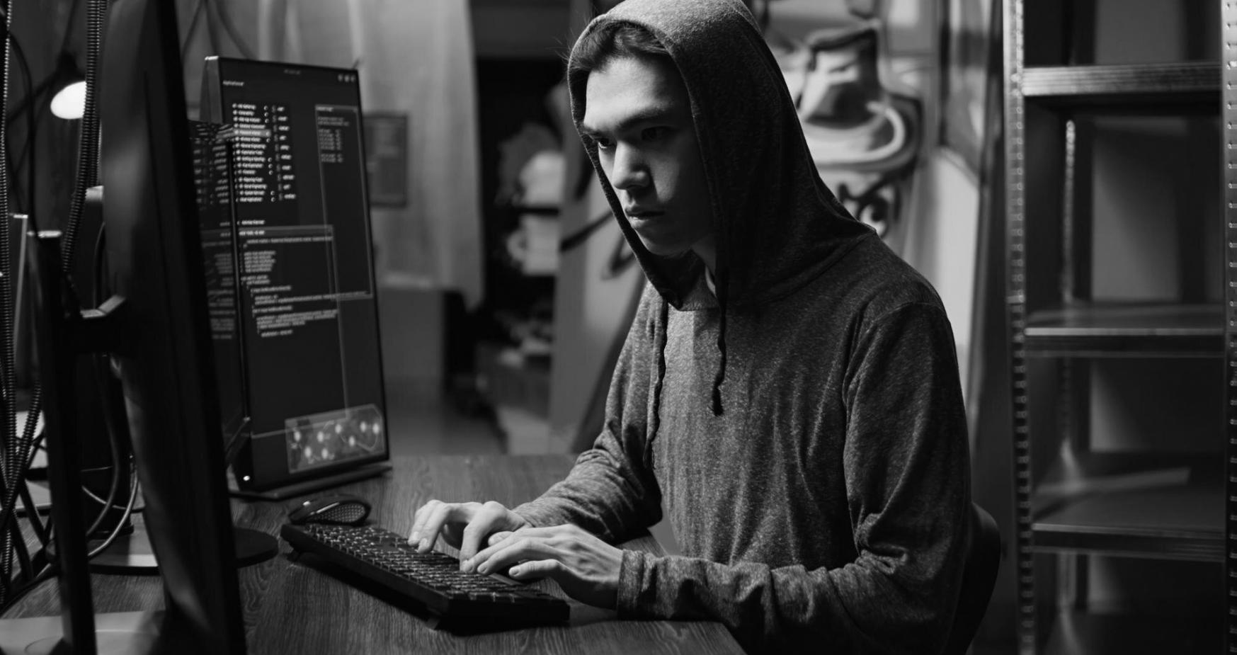 Team collaborating on custom software development project